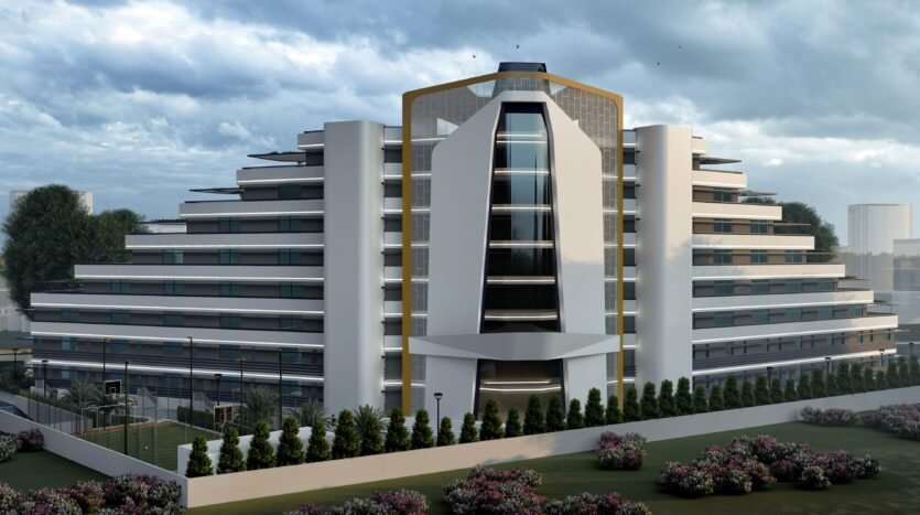 Unique residential complex on the coast of the Mediterranean Sea